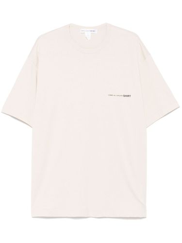 COMME DES GARÇONS SHIRT - Cotton T-shirt With Print - Comme des Garçons Shirt - Modalova