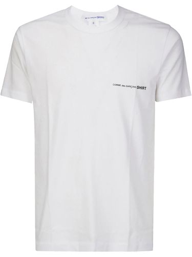 COMME DES GARÇONS SHIRT - Cotton T-shirt With Print - Comme des Garçons Shirt - Modalova