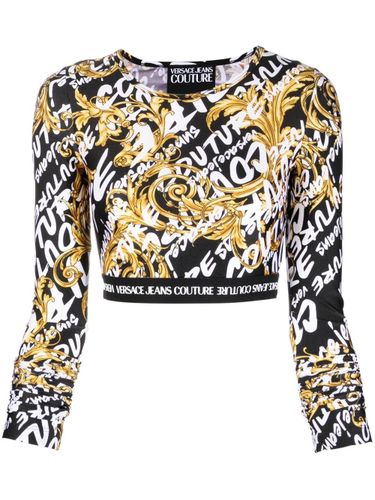 Top With Logo - Versace Jeans Couture - Modalova