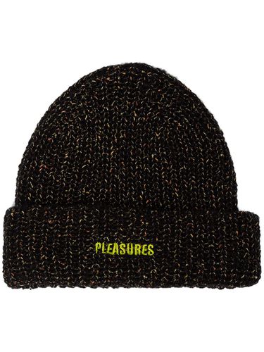 PLEASURES - Logo Beanie Hat - Pleasures - Modalova