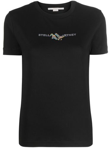 Cotton Logo T-shirt - Stella McCartney - Modalova