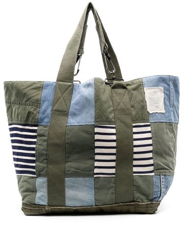 Patchwork Shopping Bag - Greg Lauren - Modalova