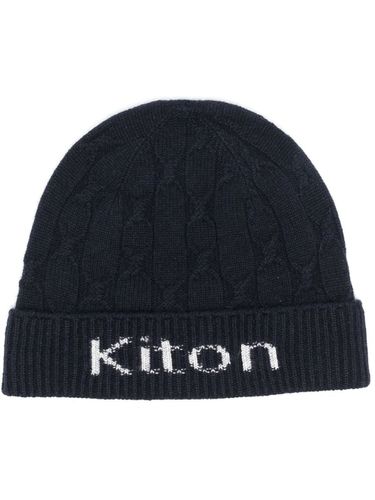 KITON - Wool Beanie Hat - Kiton - Modalova