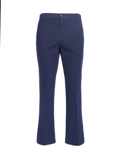 Cotton Cropped Flared Trousers - I Love My Pants - Modalova