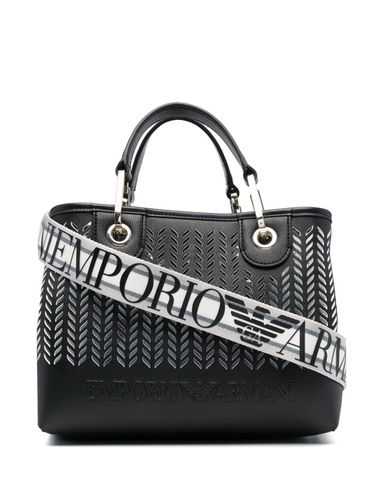 Openworked Shopping Bag - Emporio Armani - Modalova