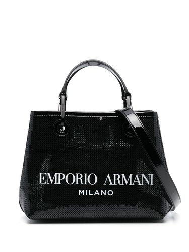 Sequined Shopping Bag - Emporio Armani - Modalova