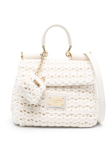 Crochet Top-handle Bag - Dolce & Gabbana - Modalova