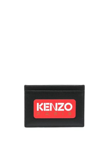 Paris Leather Card Case - Kenzo - Modalova