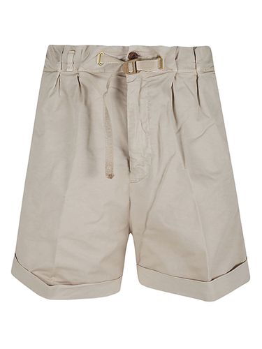 WHITE SAND - Cotton Shorts - White Sand - Modalova