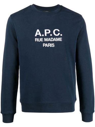 A.P.C. - Organic Cotton Sweatshirt - A.P.C. - Modalova