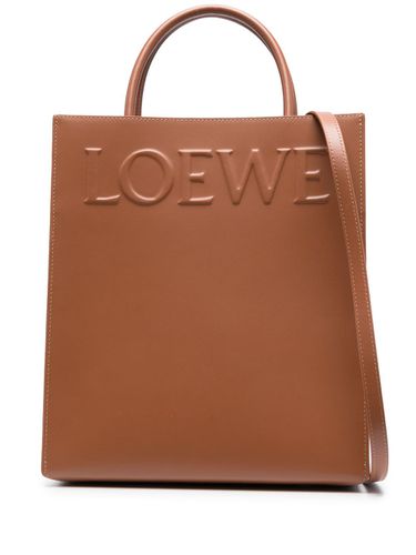 Standard A4 Leather Tote Bag - Loewe - Modalova