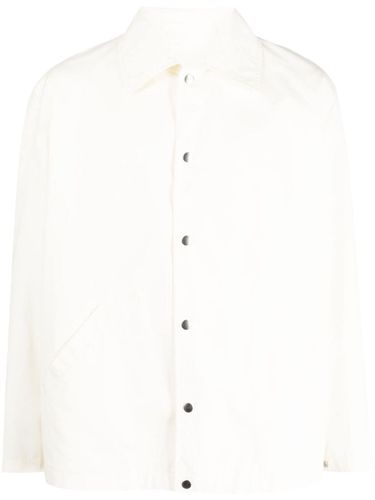 JIL SANDER - Logo Cotton Jacket - Jil Sander - Modalova