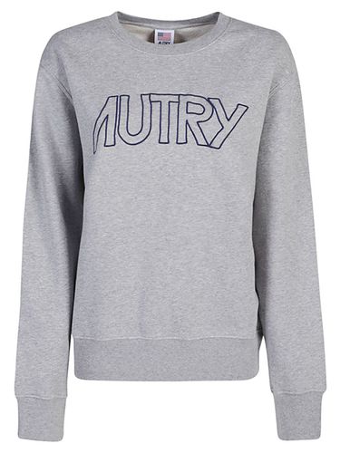 AUTRY - Logo Cotton Sweatshirt - Autry - Modalova