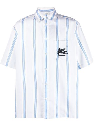ETRO - Striped Cotton Shirt - Etro - Modalova