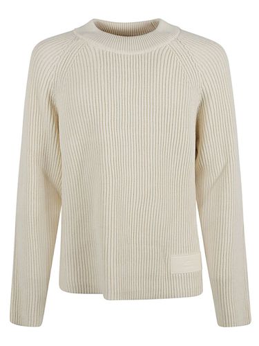 Wool And Cotton Blend Sweater - Ami Paris - Modalova