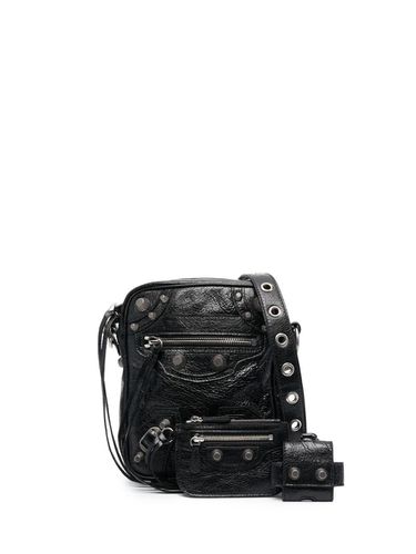 Le Cagole Leather Crossbody Bag - Balenciaga - Modalova
