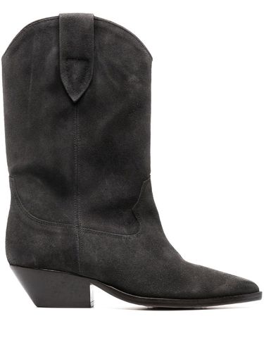 Duerto Leather Ankle Boots - Isabel Marant - Modalova