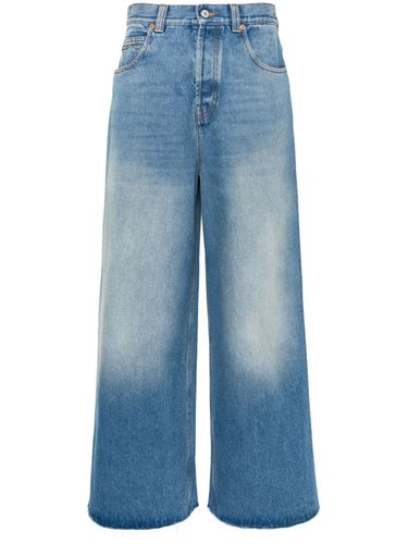 Organic Cotton Flared Denim Jeans - Gucci - Modalova