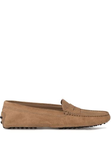 TOD'S - Gommini Suede Driving Shoes - Tod's - Modalova