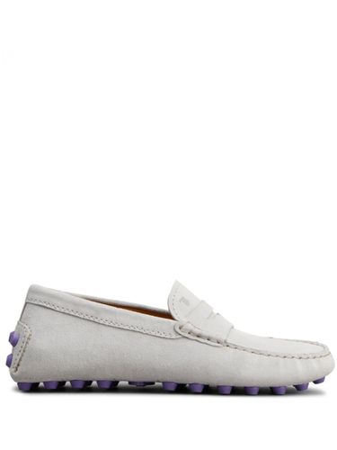 Gommini Bubble Suede Driving Shoes - Tod's - Modalova