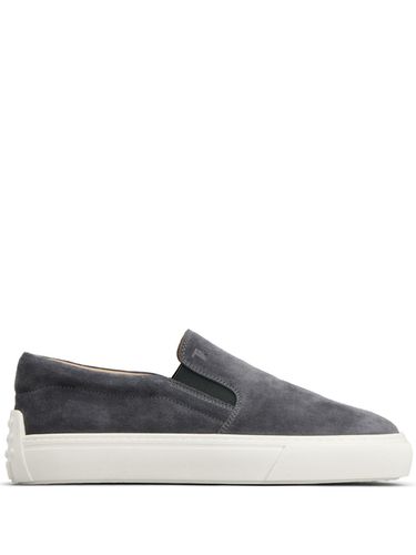 TOD'S - Suede Slip-on Loafers - Tod's - Modalova