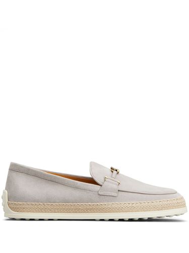 TOD'S - Suede Leather Loafers - Tod's - Modalova