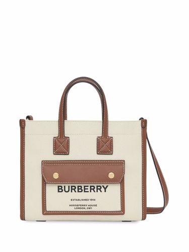 BURBERRY - Pocket Mini Shopping Bag - Burberry - Modalova