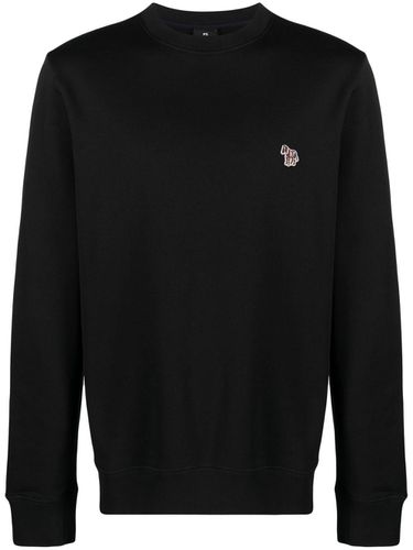 Zebra Logo Cotton Sweatshirt - PS Paul Smith - Modalova