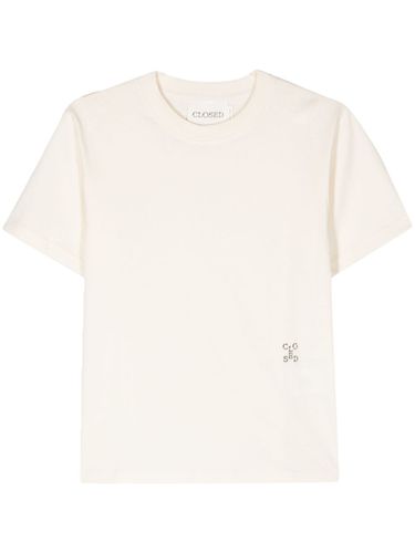 Organic Cotton Basic T-shirt - Closed - Modalova