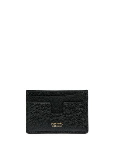 T Line Leather Credit Card Case - Tom Ford - Modalova