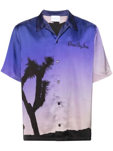 Printed Viscose Shirt - Blue Sky Inn - Modalova