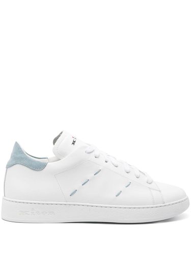 KITON - Leather Sneakers - Kiton - Modalova