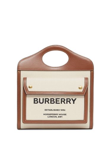 BURBERRY - Pocket Mini Handbag - Burberry - Modalova