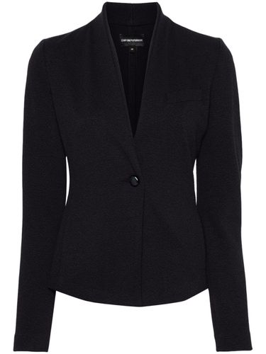 Single-breasted Blazer Jacket - Emporio Armani - Modalova