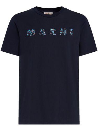 MARNI - Cotton T-shirt With Logo - Marni - Modalova