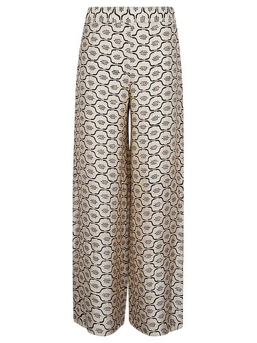 OBIDI - Printed Silk Trousers - Obidi - Modalova