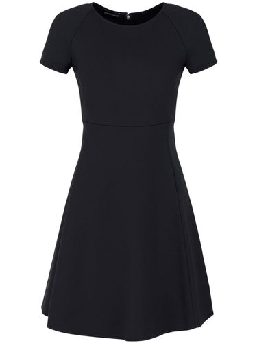 Cotton Blend Mini Dress - Emporio Armani - Modalova