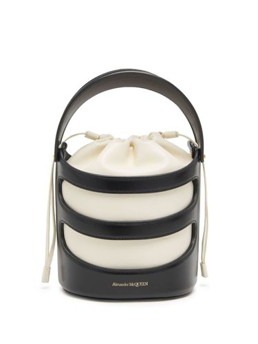 The Rise Leather Bucket Bag - Alexander McQueen - Modalova