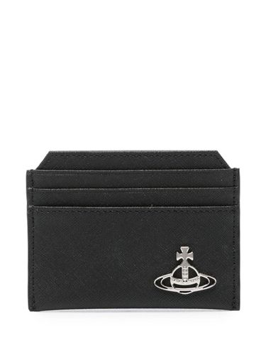 Logo Leather Credit Card Case - Vivienne Westwood - Modalova