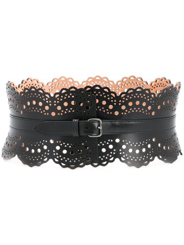 ALAÏA - Leather Bustier Belt - AlaÏa - Modalova