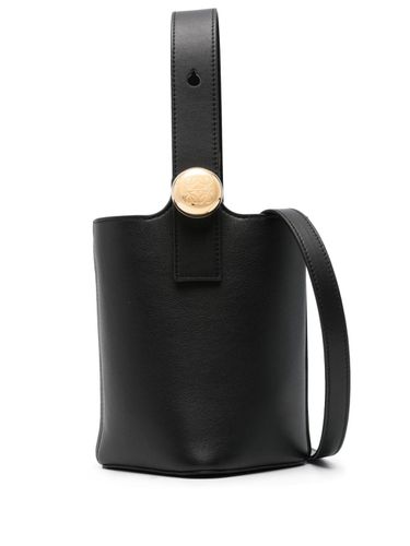 Pebble Mini Leather Bucket Bag - Loewe - Modalova