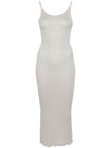 Ribbed Viscose Long Dress - Majestic - Modalova