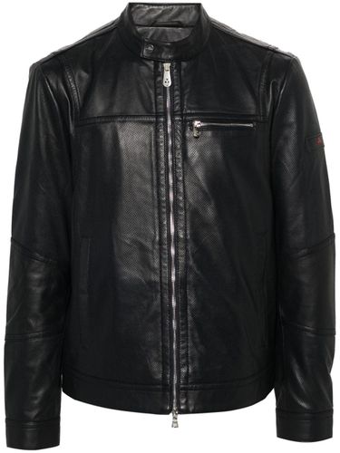 PEUTEREY - Trearie Leather Jacket - Peuterey - Modalova