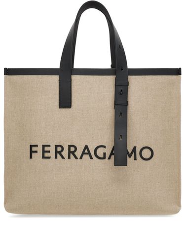 FERRAGAMO - Logo Tote Bag - Ferragamo - Modalova