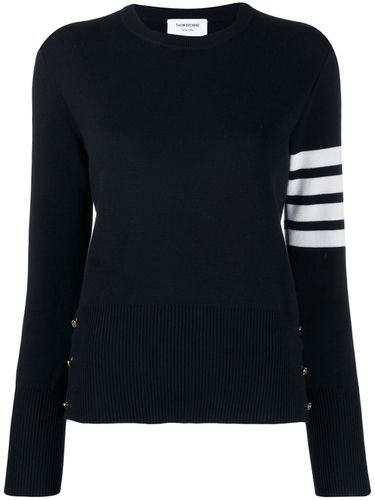 THOM BROWNE - 4bar Cotton Sweater - Thom Browne - Modalova