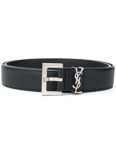 Cassandre Leather Belt - Saint Laurent - Modalova