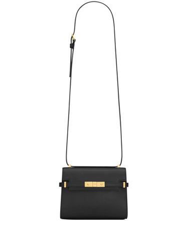 Manhattan Mini Leather Crossbody Bag - Saint Laurent - Modalova