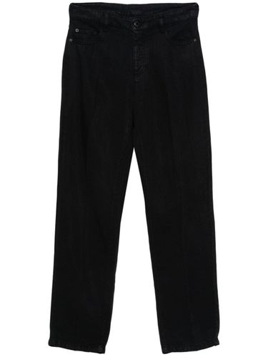 Linen Blend Trousers - Emporio Armani - Modalova