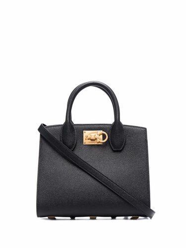 The Studio Box Mini Leather Handbag - Ferragamo - Modalova