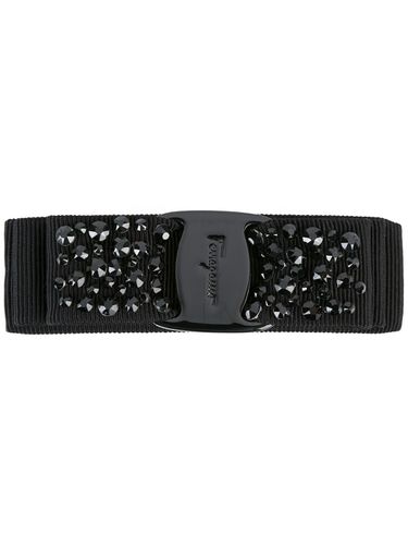 Vars Swarovski Embellished Clip - Ferragamo - Modalova